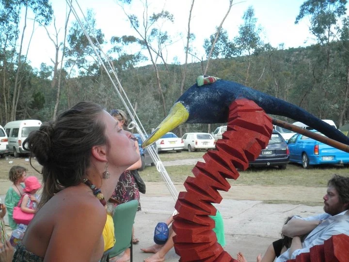 Bird Kissing